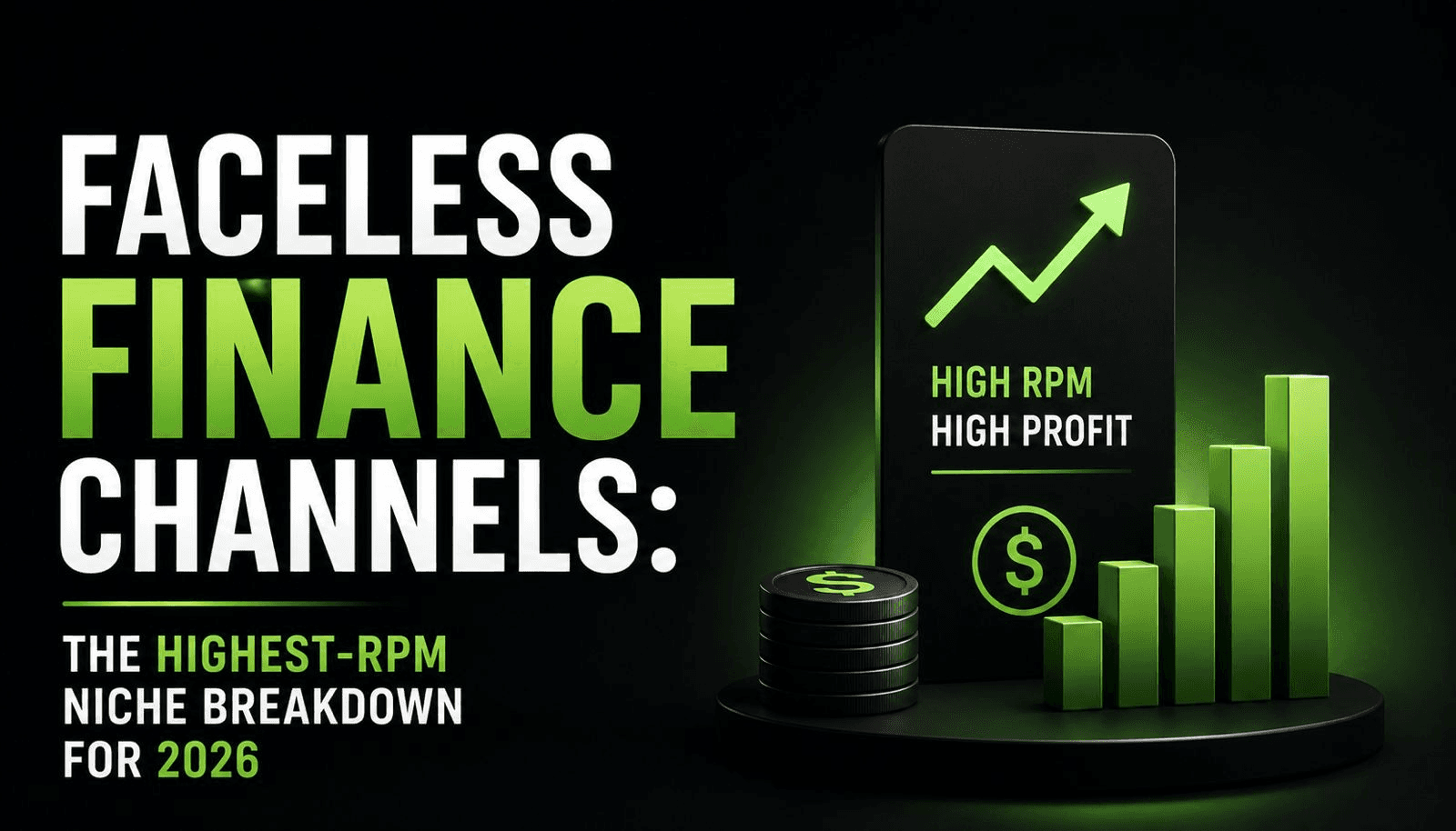 Faceless Finance Channels: The Highest-RPM Niche Breakdown for 2026
