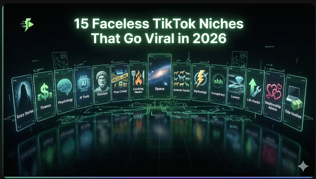 15 Faceless TikTok Niches That Go Viral in 2026