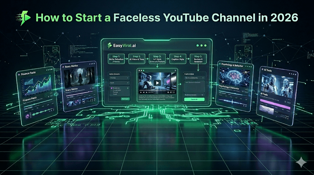 How to Start a Faceless YouTube Channel in 2026