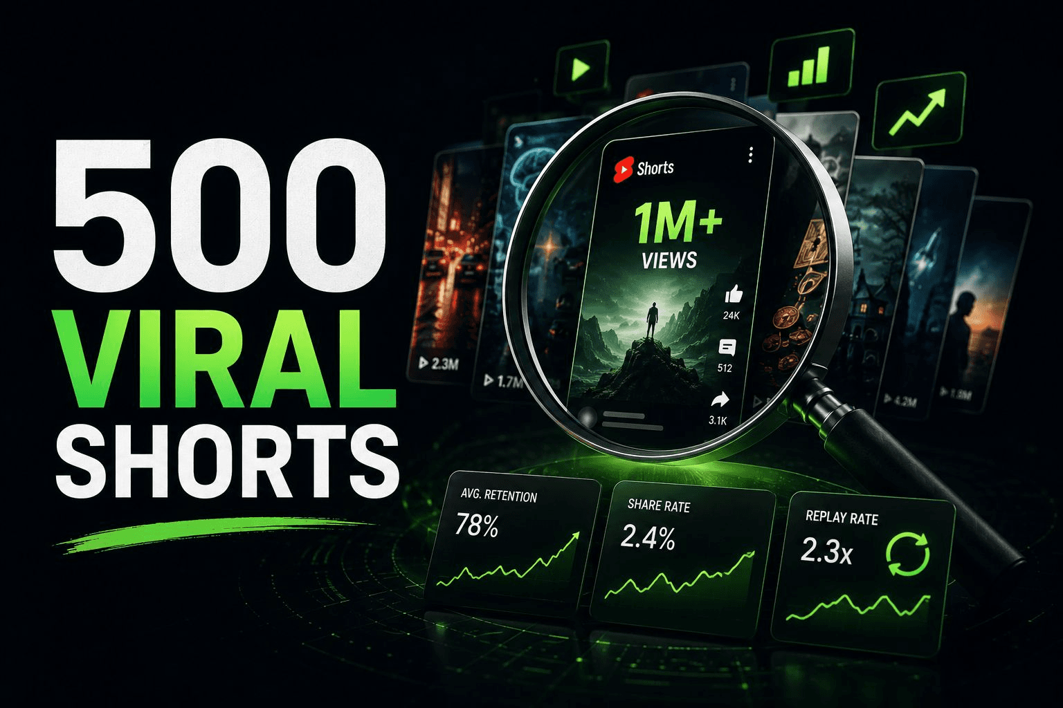 We Analyzed 500 Viral Faceless Shorts. Here's What They All Have in Common