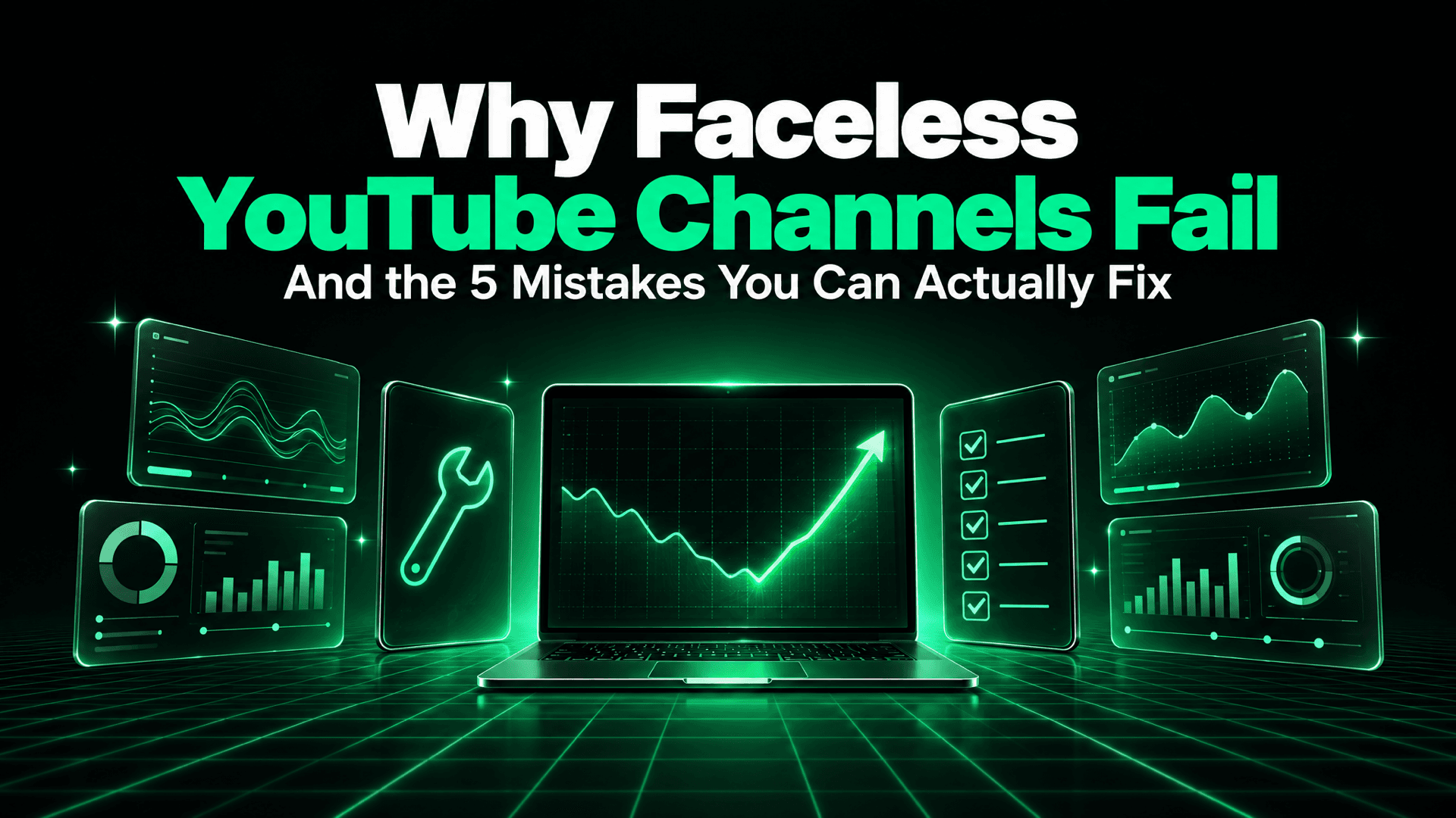 Why Faceless YouTube Channels Fail (And the 5 Mistakes You Can Actually Fix)